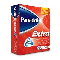 فروش قرص پانادول اکسترا بسته 24 عددی  PANADOL EXTRA